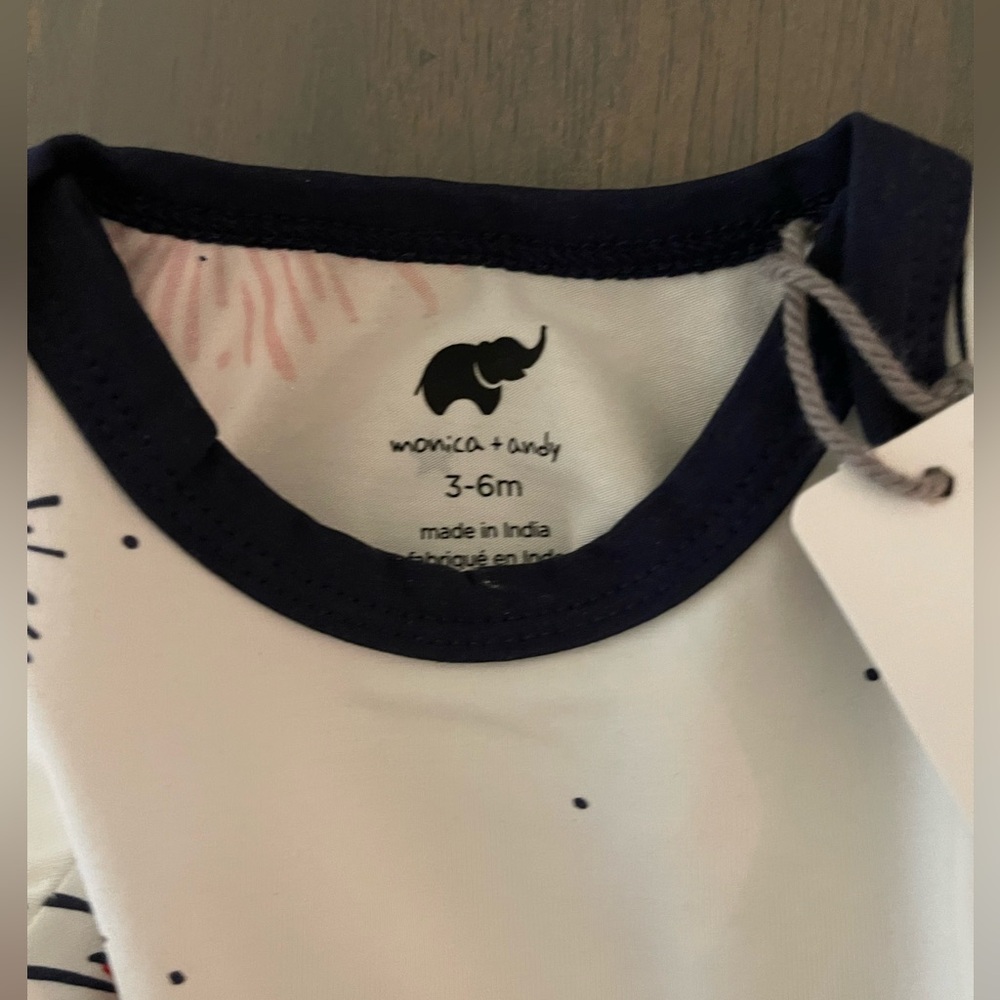 🇺🇸 NEW! • Monica & Andy • Bodysuit with Joggers | 3 - 6 months - Picture 2 of 5